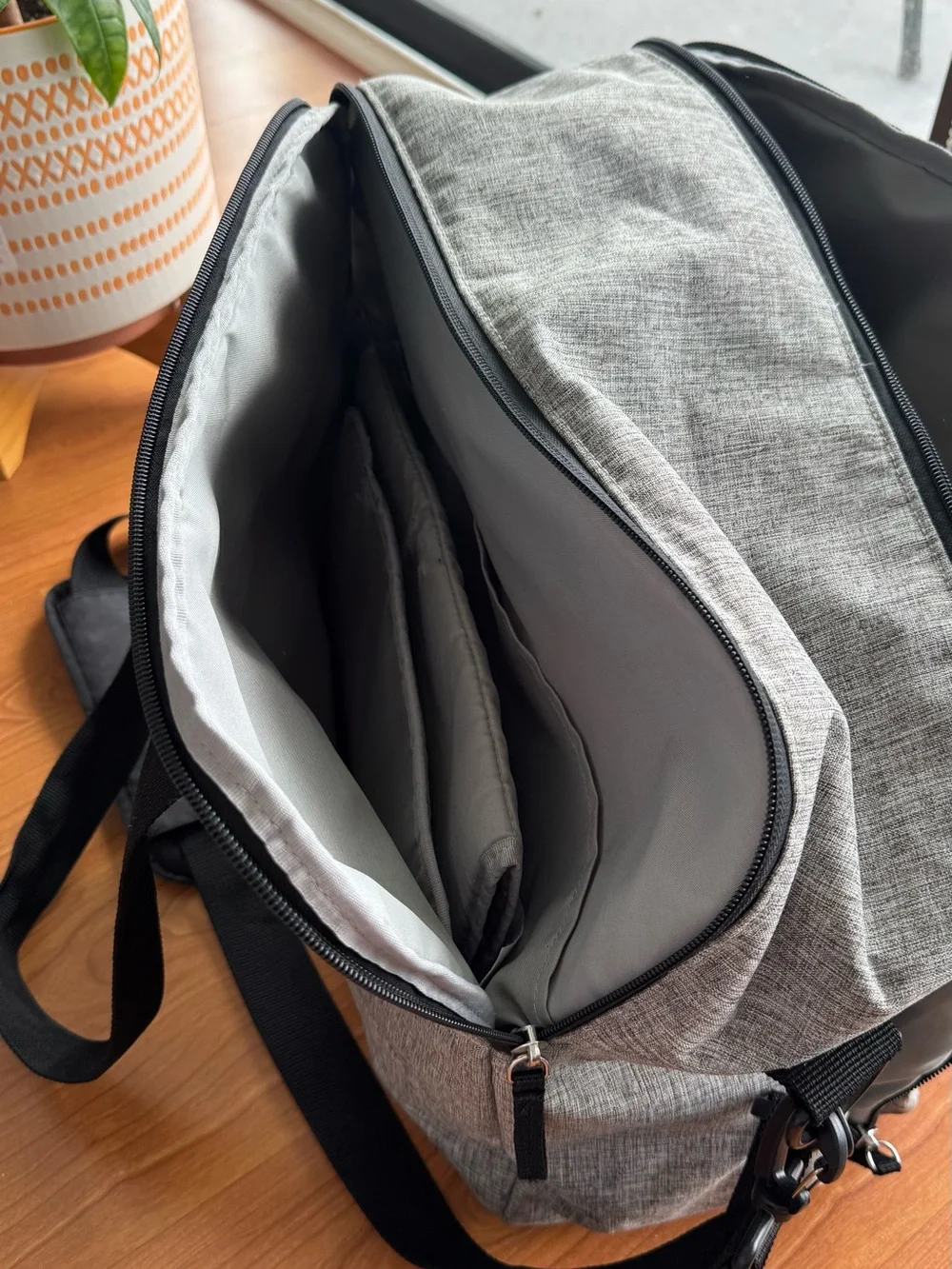 Skip Hop Grey Diaper Weekender Travel Bag